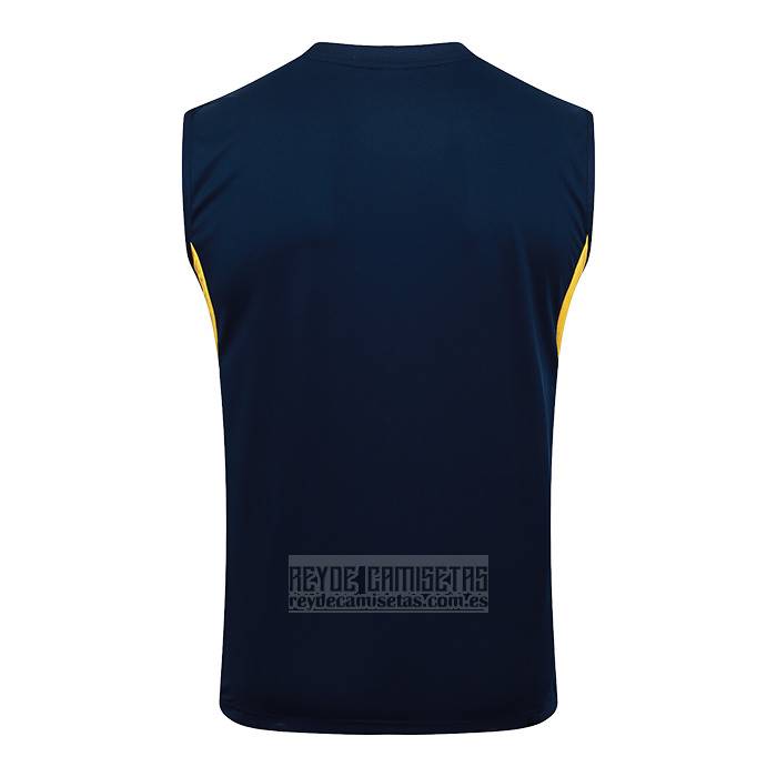 Camiseta De Futbol de Entrenamiento Boca Juniors Sin Mangas 2025-2026 Azul